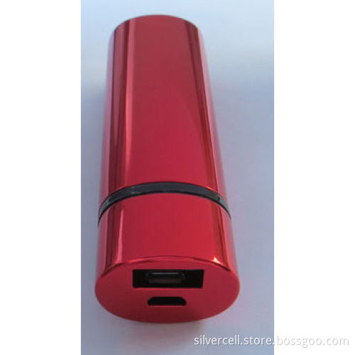 Power Banks with 2,600mAh Capacity, 5VDC/1A OutputNew